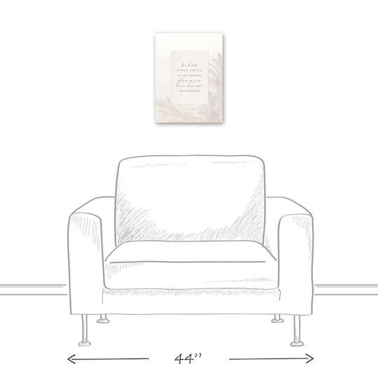 Be Kind 12" x 16" Canvas Wall Art
